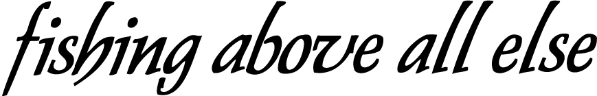 Fishing above all else Logo